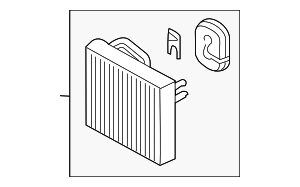 5Q1816100 - HVAC: A/C Evaporator Core for Audi Image