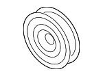8W0260810 - HVAC: Clutch &amp; Pulley for Audi Image