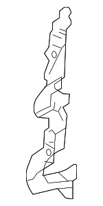 8E0121283AA - : Radiator Support Baffle for Audi: RS4 Image