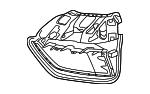 982807683DOK1 - Body: Outer Grille for Porsche Image