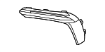 982807882BOK1 - Body: Outer Molding for Porsche Image