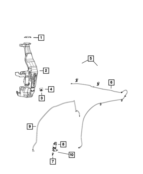 Wiper and Washer System for 2014 Jeep Grand Cherokee #1
