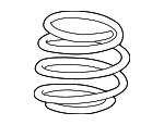 31335A2A2F1 - Suspension: Spring for BMW: i4 Image