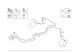 3404202929 - Brakes: Line for Mercedes-Benz Image