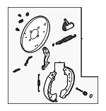 440005RB0D - Brakes: Brake Assembly for Nissan: Kicks, Kicks Play, Versa Image image