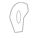 442225RB0A - Brakes: Adjust Lever Ring for Nissan: Kicks, Versa Image image