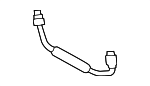 9Y0611775 - Brakes: Brake Hose for Porsche: 718 Boxster, 718 Cayman, 718 Spyder, 911, Boxster, Cayenne, Cayman, Panamera Image