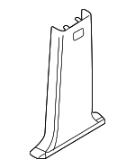 8E08672396YS - Body: Lower Center Pillar Trim for Audi: A4, A4 Quattro, S4 Image