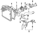 1636061030 - : 1991-1992 Toyota Land Cruiser - Blower Assembly for Toyota: Land Cruiser Image