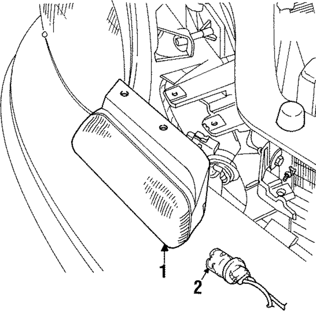 4762328AB - Electrical: Park/Turn Lamp for Mopar Image