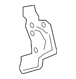8621233270 - : Radio Bracket for Lexus: ES300h, ES350 Image