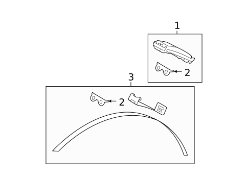 Tire Pressure Monitor Components for 2008 Ford Fusion #0