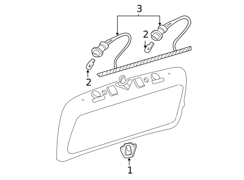 Lighting - Exterior for 2003 Chevrolet Venture #0