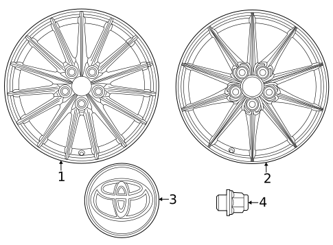 Wheel for 2024 Toyota GR Corolla #0