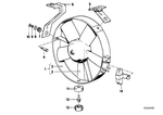 64541376973 - Heater and Air Conditioning: Additional Fan for BMW Image