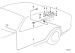 7119915015 - Bodywork: Hex Bolt with Washer for BMW Image