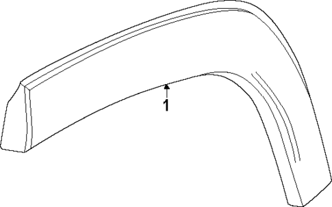 Exterior Trim - Quarter Panel for 2025 Chevrolet Equinox #0