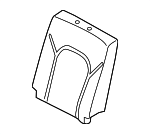 FL3Z1666800B - Body: Seat Back Pad for Ford: F-150, F-250 Super Duty, F-350 Super Duty, F-450 Super Duty Image