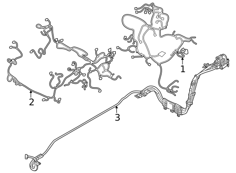 Wiring Harness for 2022 Volvo XC40 Recharge #1
