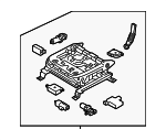 88600S8BA0 - Body: Seat Track for Hyundai: Palisade Image