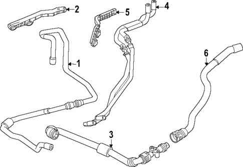 Hoses & Lines for 2025 Porsche Macan #1