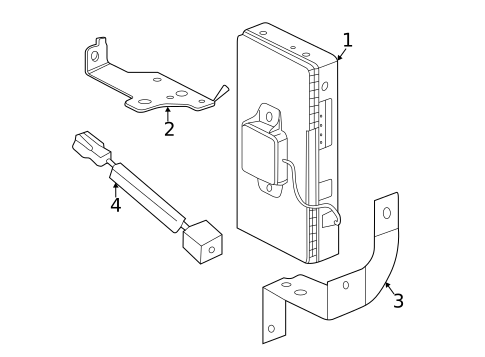 Communication System Components for 2017 Nissan NV3500 #0