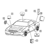 5102558AA - Electrical: Alarm Module for Mopar Image