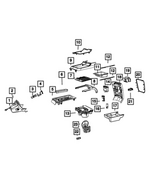 6FM861KXAD - Interior Trim: Storage Bin for Chrysler: 300 Image