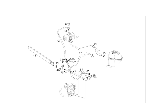 279973145 - Springs, Suspension and Hydraulics: O-Ring for Mercedes-Benz: Maybach S550, Maybach S560, Maybach S600, Maybach S650, S450, S550, S550e, S560, S600, S63 AMG, S65 AMG, SL400, SL450, SL550 Image image
