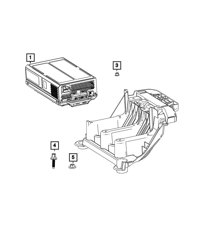 6508272AA - Electrical: Nut for Mopar Image image