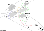 61115A3DDB8 - : Hsd Line Interior Rear View Mirror for BMW Image