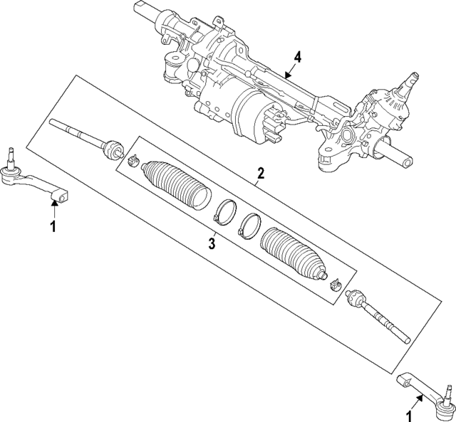 STE905 - : Motorcraft Rack And Pinion Assembly for Ford Image