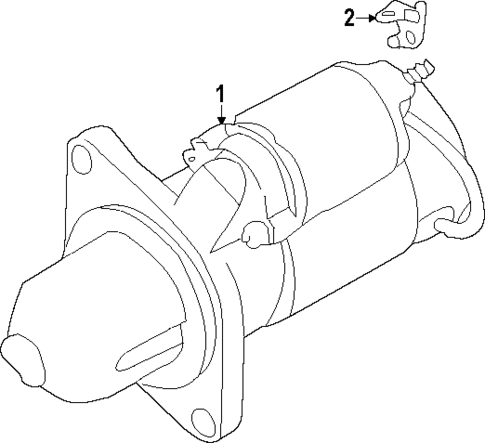Starter for 2025 Subaru Impreza #0