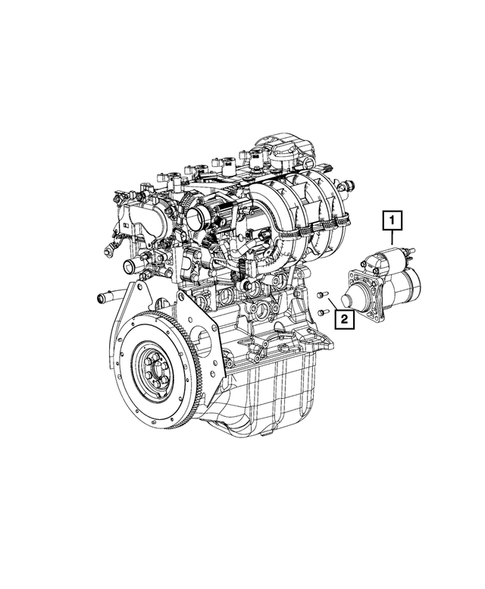 Starters for 2018 Fiat 500L #0