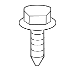 9015960498 - Electrical: Lens &amp; Housing Screw for Scion: iM, tC, xA | Toyota: Avalon, bZ4X, Corolla iM, Echo, Highlander, MR2 Spyder, Prius, Prius Plug-In, Prius Prime, RAV4, Yaris Image