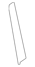 863811R000 - Body: Black Out Tape for Hyundai: Accent Image