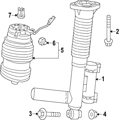 Shocks & Components for 2021 Mercedes-Benz AMG GT 63 S #0