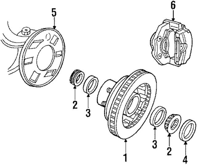 4364826 - Brakes: Disc Brake Rotor for Mopar Image