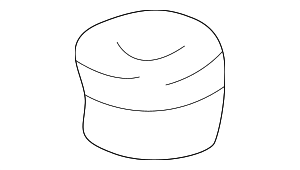 78129669 - Cooling System: Air Cleaner Assembly Grommet for Audi Image