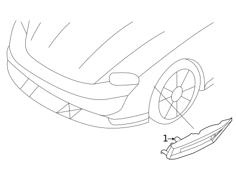 Signal Lamps for 2023 Porsche Taycan #0