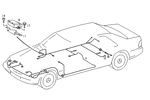 1404408536 - Electrical System: Wiring Harness for Mercedes-Benz: 300SD, 400SE, 400SEL, 500SEC, 500SEL, 600SEL, S420 Image