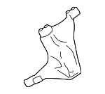 8H0199401 - Engine: Engine Mount Support Bracket for Audi: A4, A4 Quattro, S4 Image