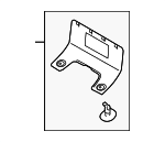 DPO500011PCL - Body: Tow Bracket Cover for Land Rover: LR3, LR4 Image