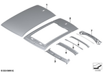 41315A66317 - : Top Strut, Center for BMW Image