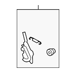 1K0885297E - Body: Latch Assembly for Volkswagen: Tiguan, Tiguan Limited Image