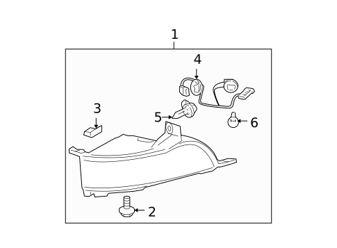 Bulbs - Chassis for 2006 Cadillac DTS #0