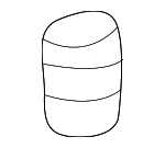 70244S84A01 - Body: Slider Spring for Acura Image