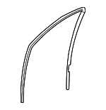 55359401AG - Body: Glass Run for Ram: Dakota Image