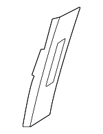 6C2Z1524356AA - : Upper Pillar Trim for Ford: E-350 Super Duty, E-450 Super Duty Image