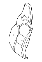 2059107739 - Body: Seat Back Pad for Mercedes-Benz Image